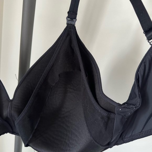 Thyme Maternity Bra Black Smooth Molded Cup Bra Intimates - Picture 11 of 11